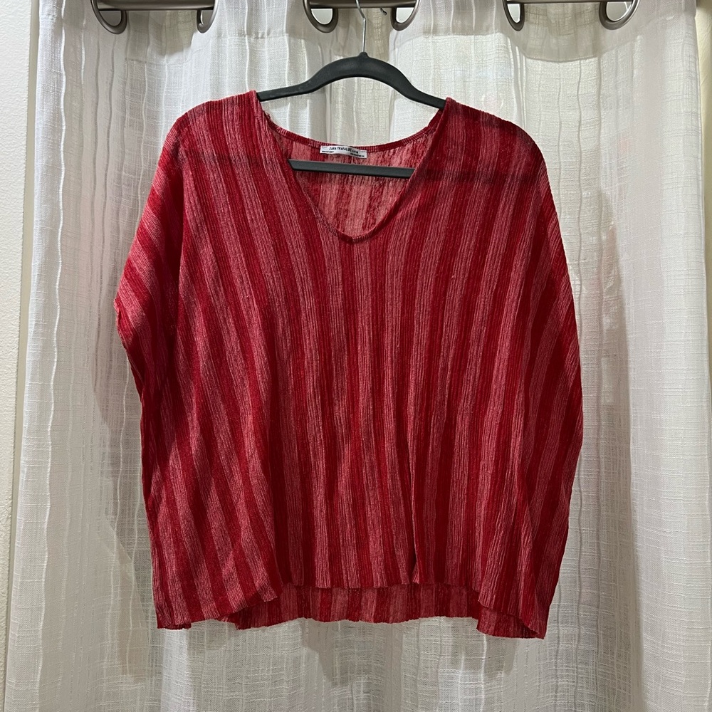 Zara stripped top